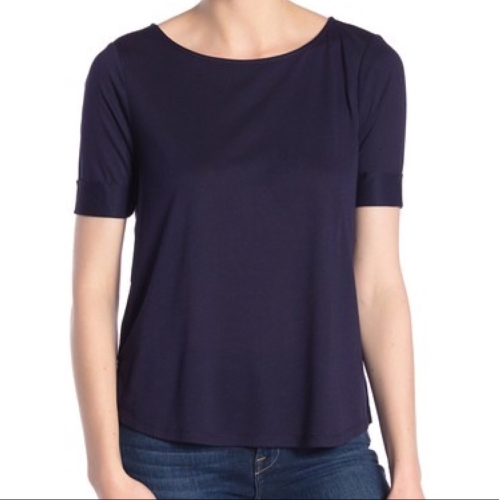 14th & Union Nordstrom 
Cuffed Sleeve  T-Shirt XS